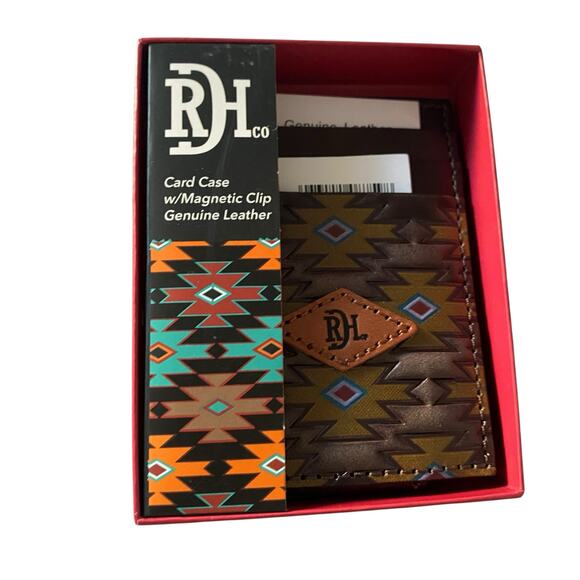 NWT SOUTHWEST CARD CASE WITH MAGNETIC MONEY CLIP 23111875M5 by Red Dirt Hat - Picture 1 of 10